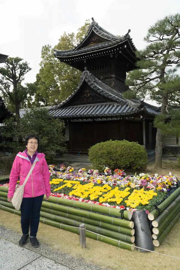 Lyn, flower bed